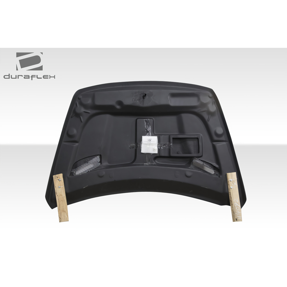 Modify your Dodge Caliber 2007 with our Exterior/Hoods - Part is viewed from above at a flat angle
