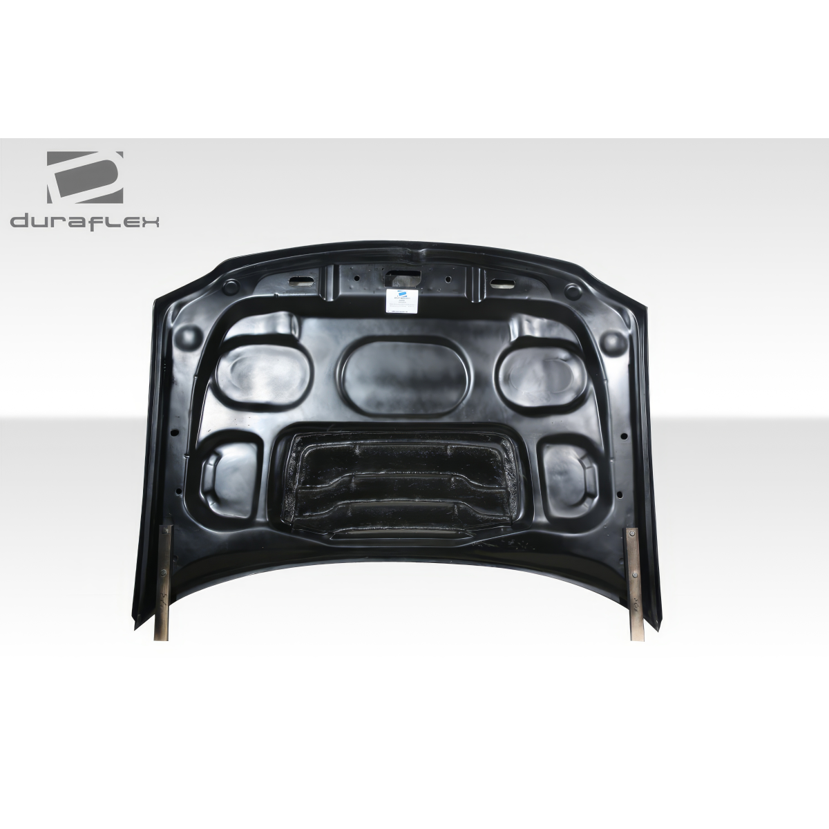 Modify your Ford F-150 1997 with our Exterior/Hoods - Hood viewed from a slight frontal angle