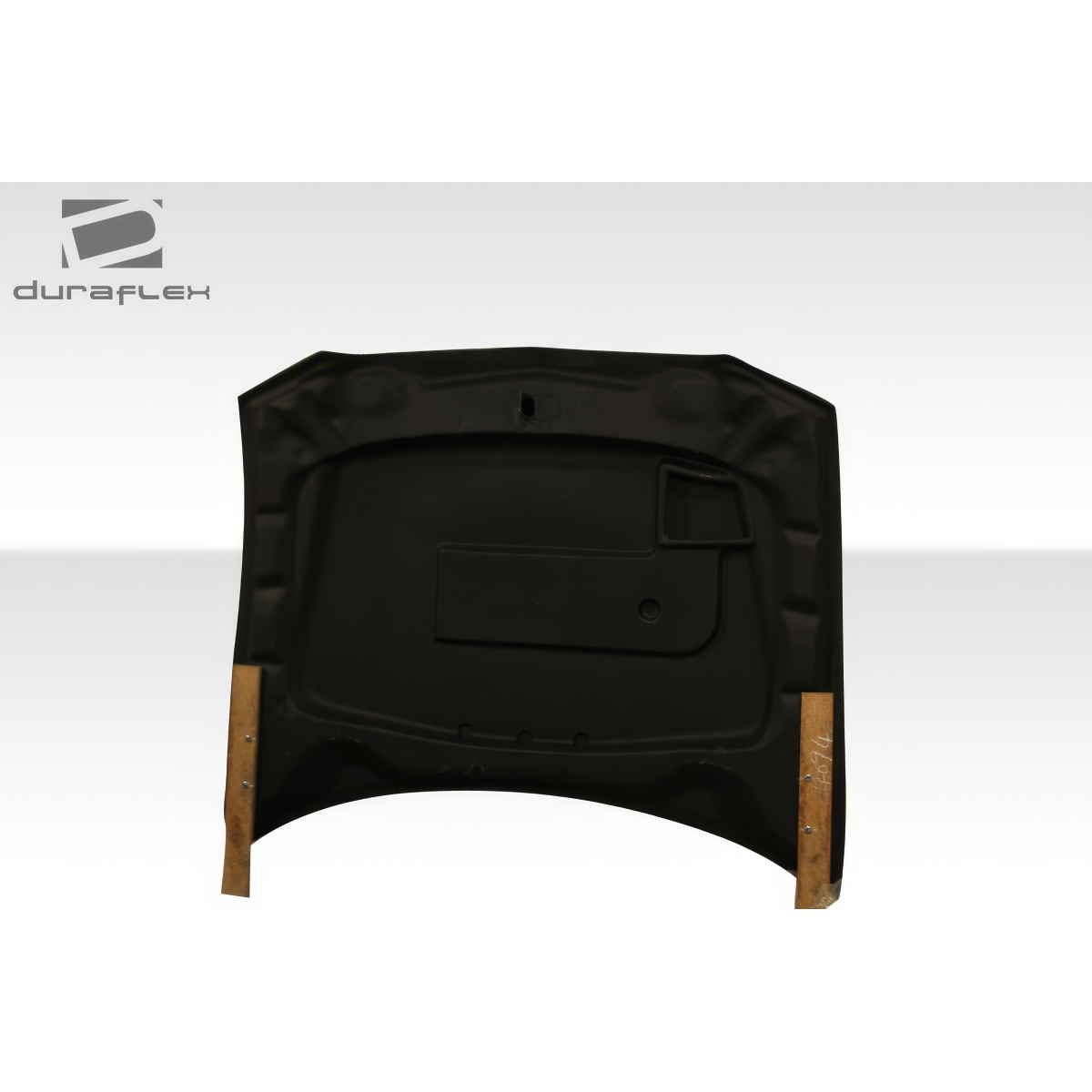 Modify your Dodge Charger 2011 with our Exterior/Hoods - The part is shown from a flat frontal view