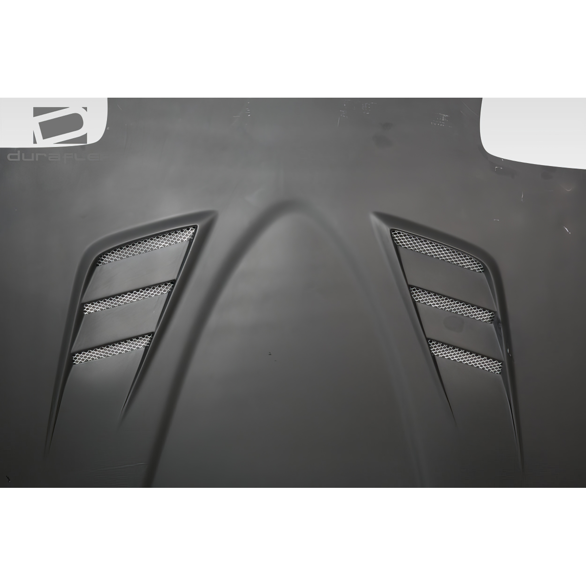 Modify your Mazda Miata 1990 with our Exterior/Hoods - Top view angle showing the car hood design