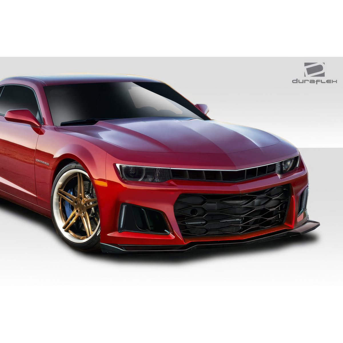 Modify your Chevrolet Camaro 2010 with our Exterior/Front Bumpers or Lips - Front angle view of bumper replacement part