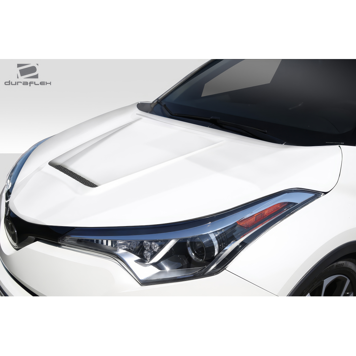 Modify your Toyota C-HR 2018 with our Exterior/Hoods - View of hood from a slight top angle