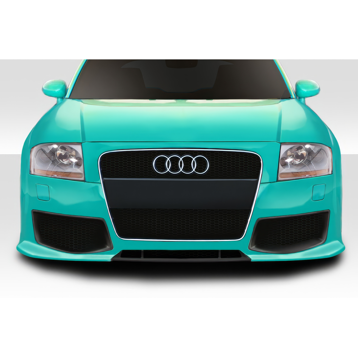 Modify your Audi TT 2000 with our Exterior/Front Bumpers or Lips - Front view of a modified Audi TT car