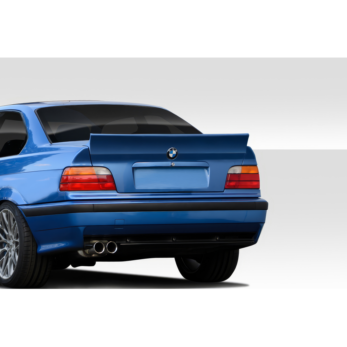 Modify your BMW 3-Series 1992 with our Exterior/Wings - Rear angle view of the BMW 3 Series E36