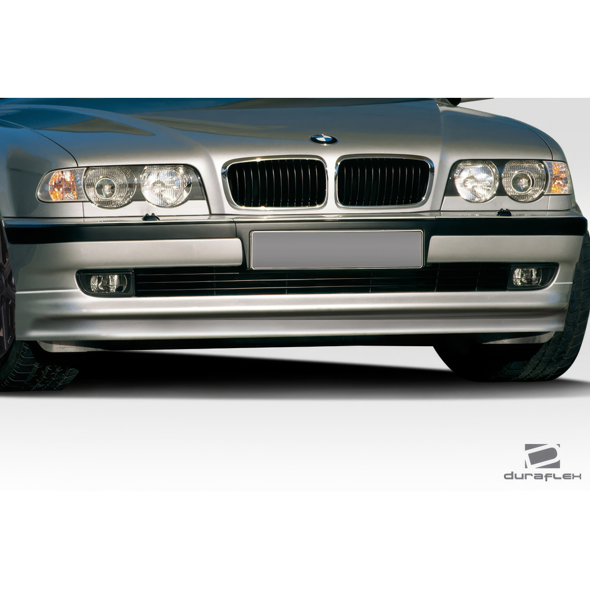 Modify your BMW 7-Series 1995 with our Exterior/Front Bumpers or Lips - Front view of vehicle part at zero degrees angle