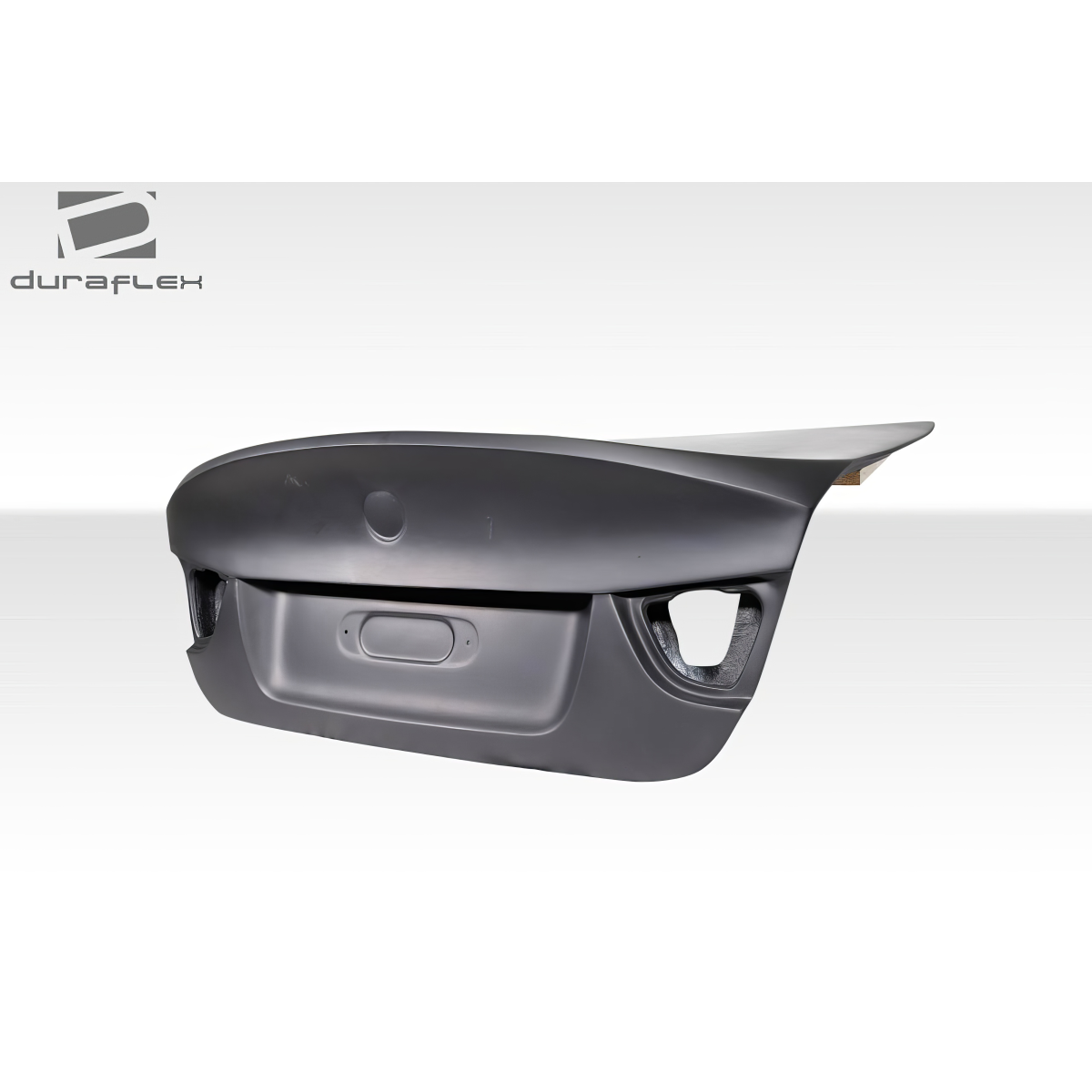 Modify your BMW 3-Series 2009 with our Exterior/Trunks - Angled view of trunk with smooth finish