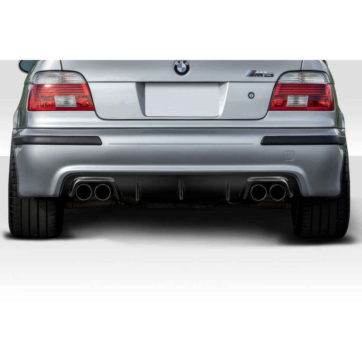 Modify your BMW 5-Series 1999 with our Exterior/Diffusers - Rear view at a straight angle