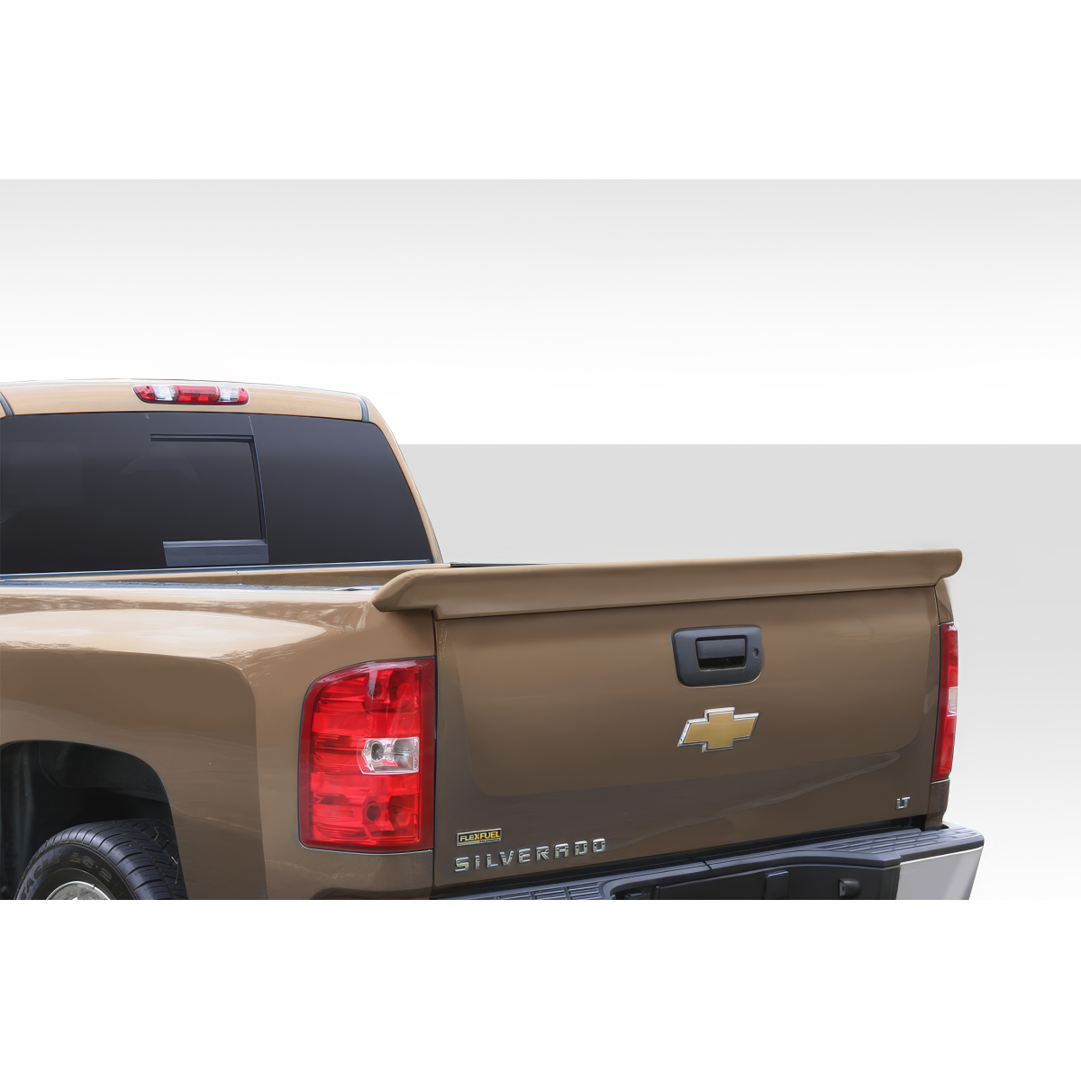 Modify your Chevrolet Silverado 2009 with our Exterior/Wings - Rear view angle of Chevrolet Silverado part