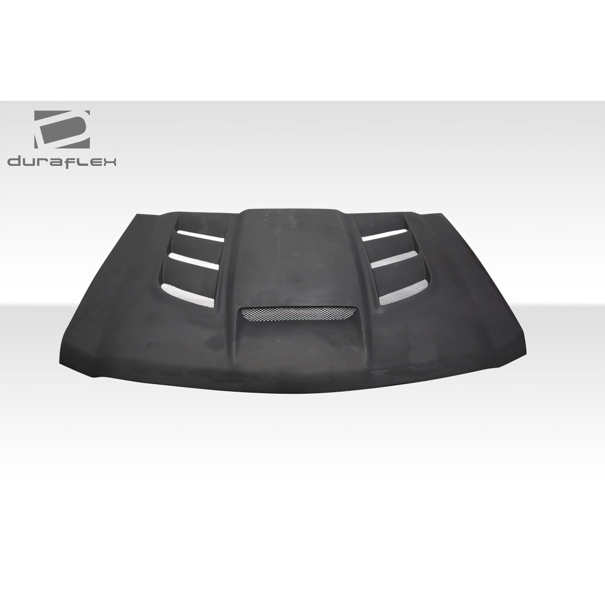 Modify your Chevrolet Silverado 2014 with our Exterior/Hoods - Front view of vehicle hood at a straight angle