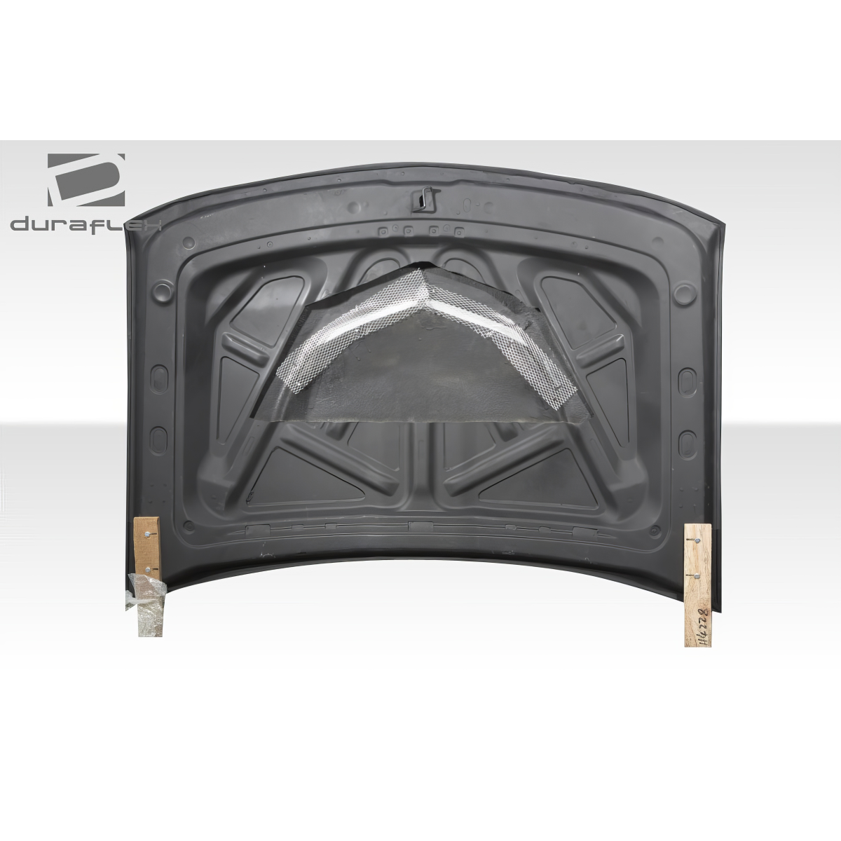 Modify your Chevrolet Silverado 2014 with our Exterior/Hoods - Part shown from a frontal perspective