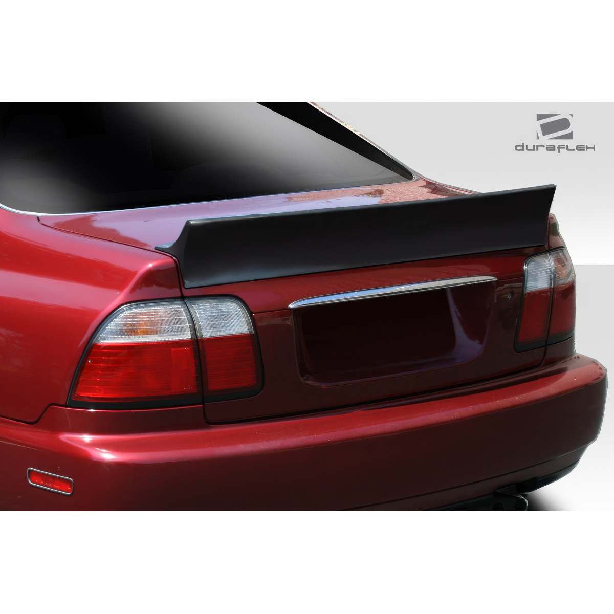 Modify your Honda Accord 1994 with our Exterior/Wings - Rear angle view of the vehicle spoiler