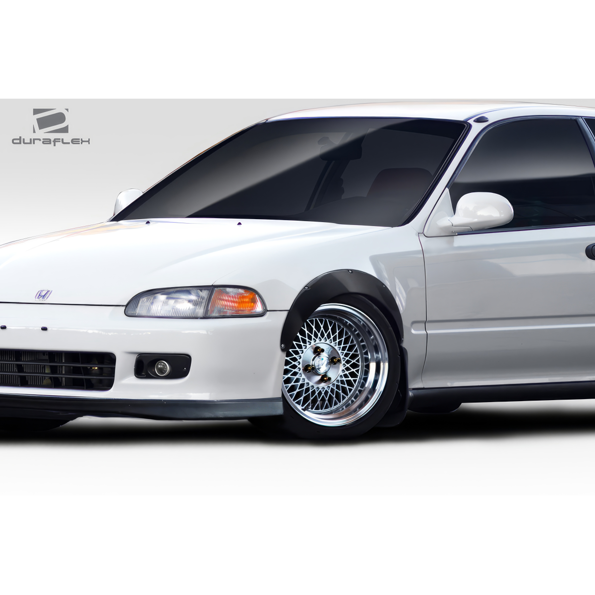 Modify your Honda Civic 1992 with our Exterior/Fenders - The image is viewed from a front angle