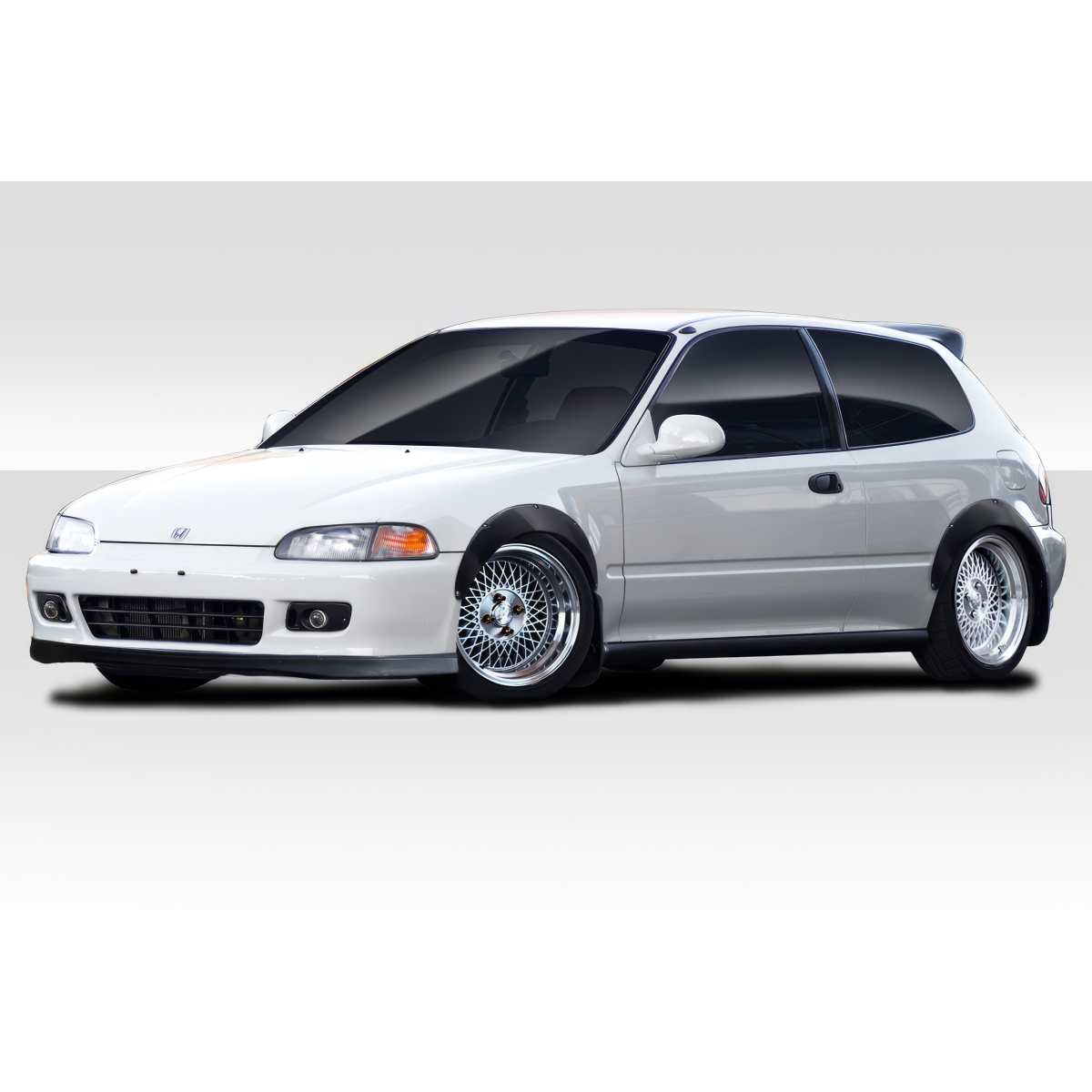 Modify your Honda Civic 1992 with our Exterior/Fenders - The image shows a side view of the car