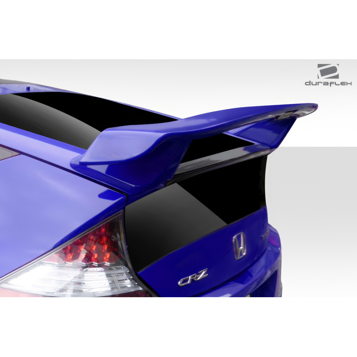 Modify your Honda CR-Z 2011 with our Exterior/Wings - Rear angle showcasing a wing spoiler for Honda CR-Z