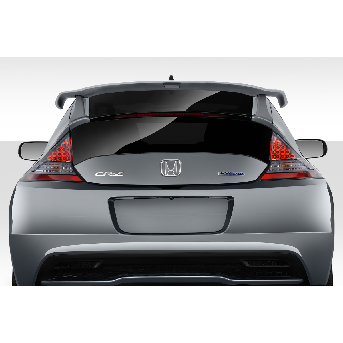 Modify your Honda CR-Z 2011 with our Exterior/Wings - Viewed from the rear at a slight upward angle