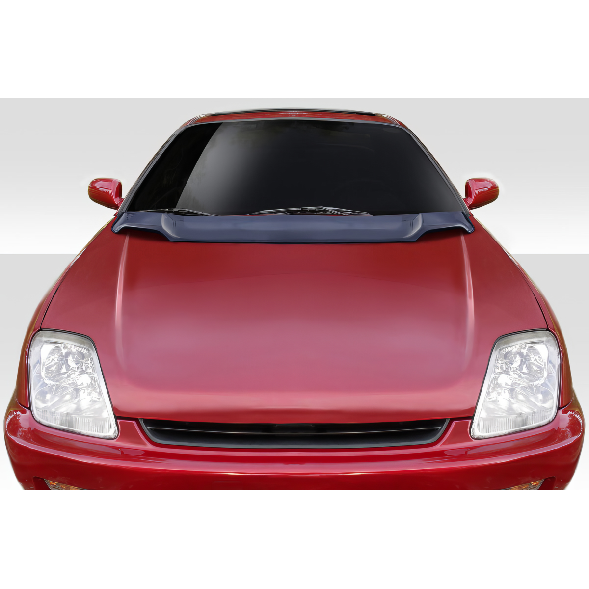 Modify your Honda Prelude 1997 with our Exterior/Hoods - Front view of the Honda Prelude vehicle