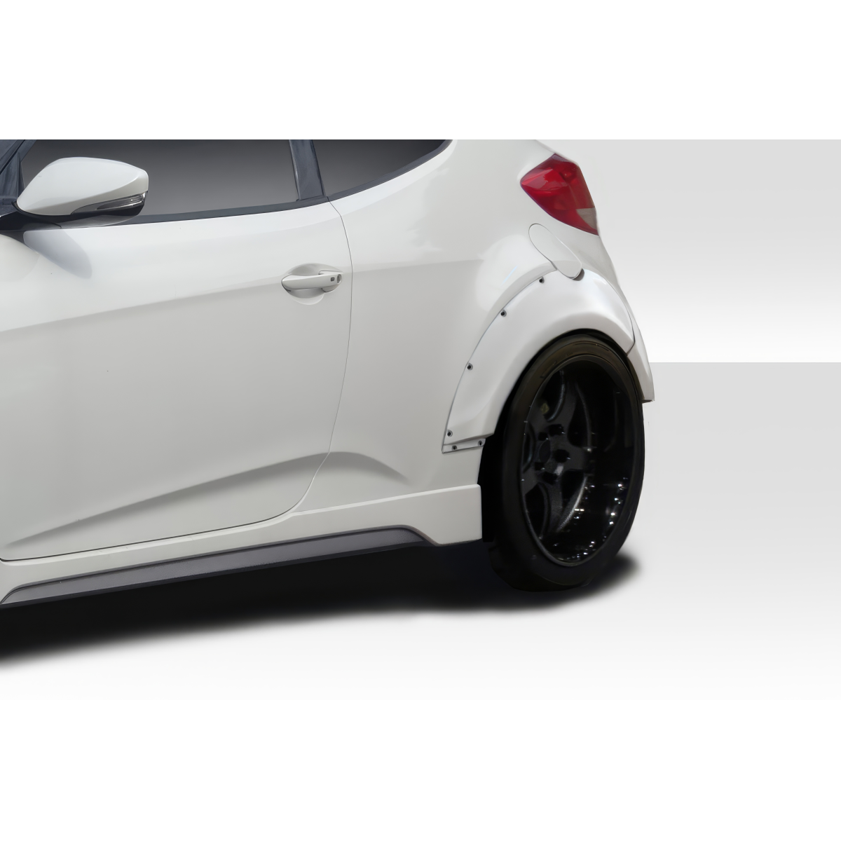 Modify your Hyundai Veloster 2012 with our Exterior/Fenders - Angle shows side view of vehicle fender part