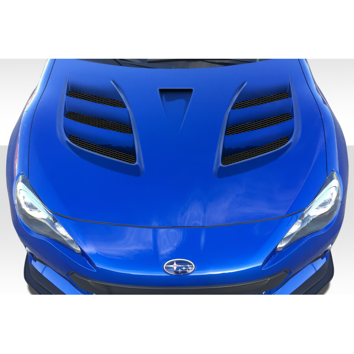 Modify your Subaru BRZ 2013 with our Exterior/Hoods - Top down view of car hood