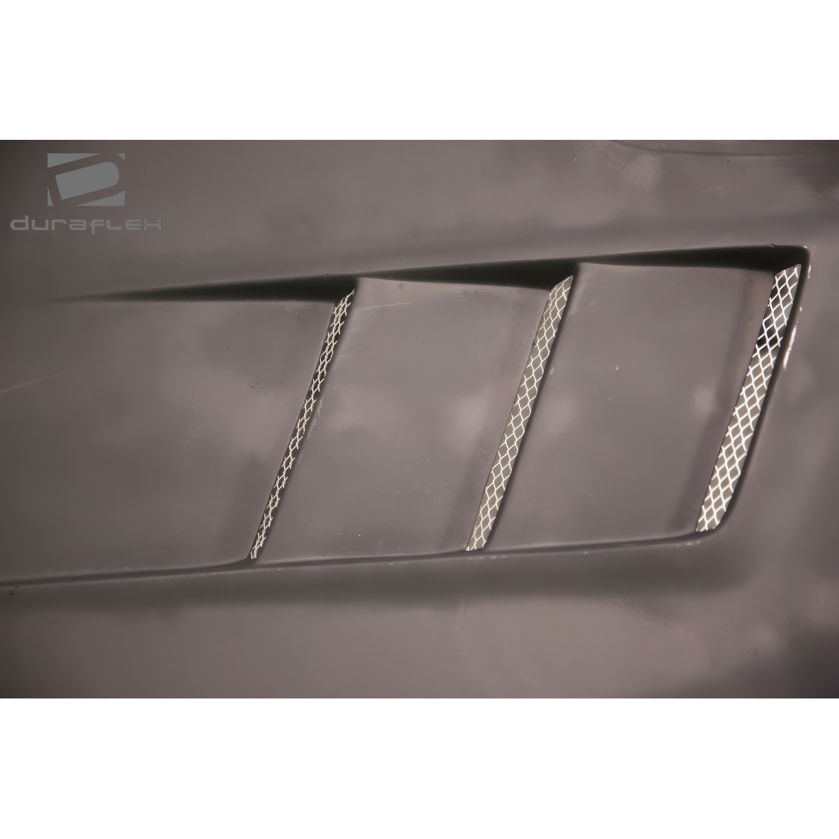 Modify your Subaru WRX 2015 with our Exterior/Hoods - Angled view showing vent design on hood