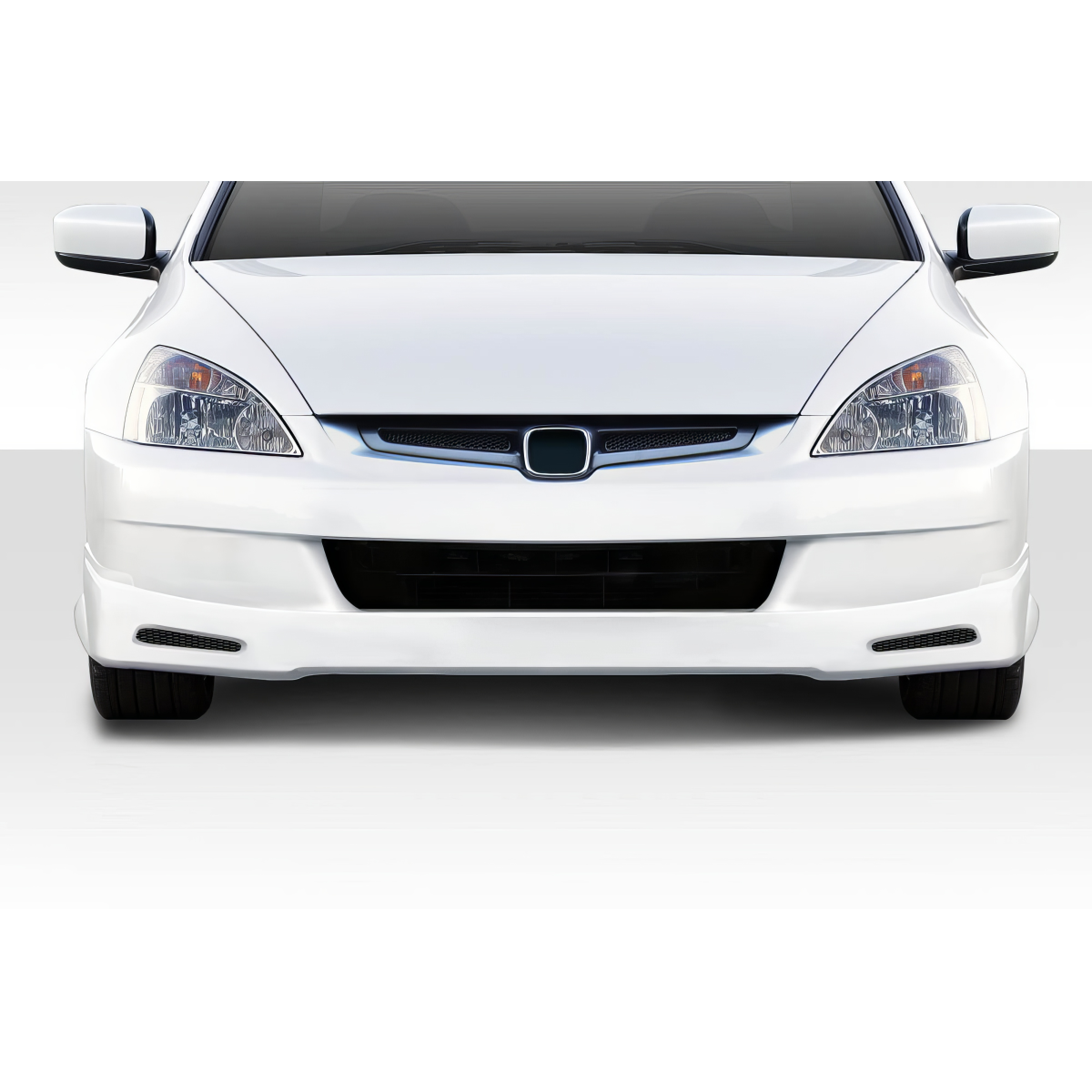 Modify your Honda Accord 2003 with our Exterior/Front Bumpers or Lips - Front view of vehicle at a straight angle