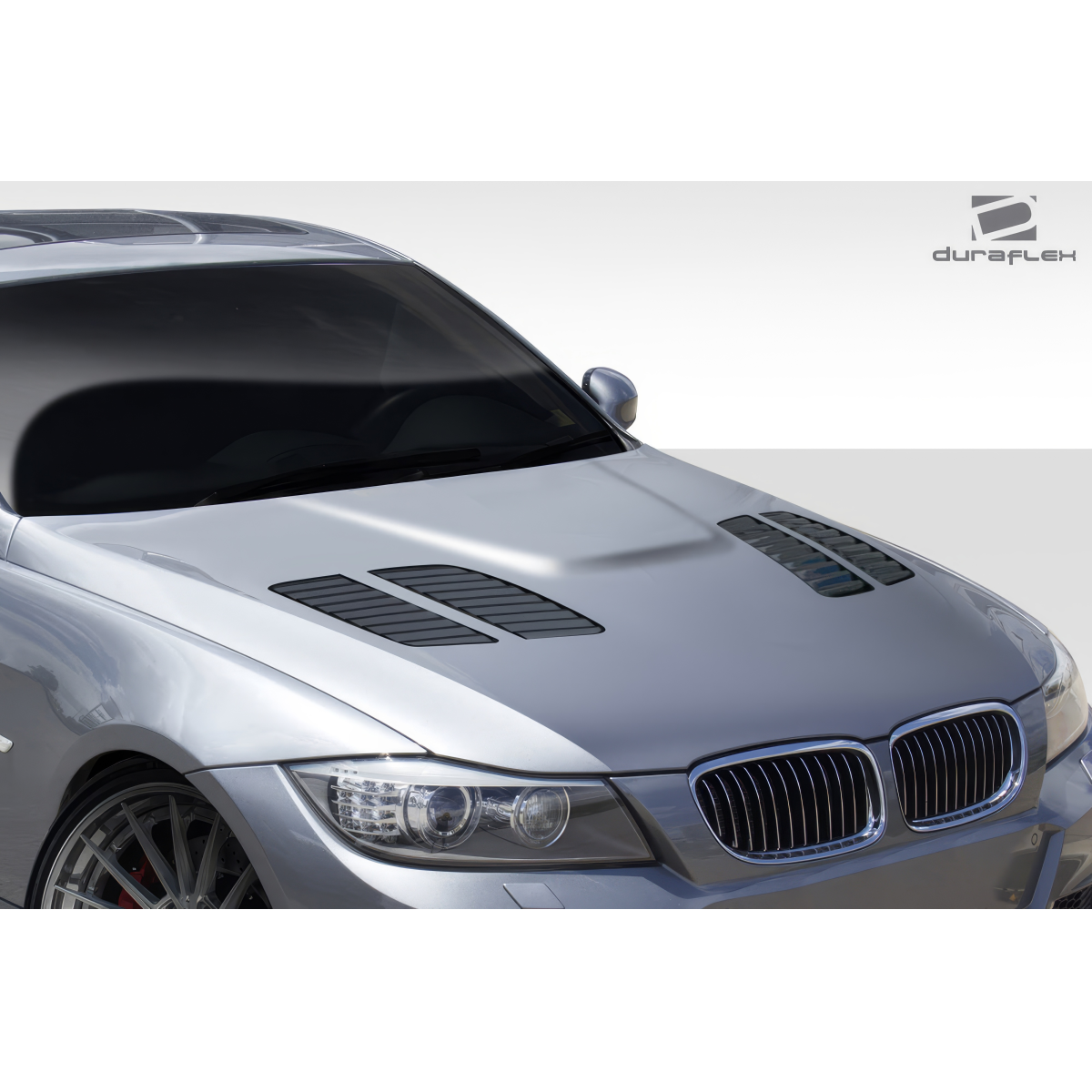 Modify your BMW 3-Series 2009 with our Exterior/Hoods - Image shows part from a front angle