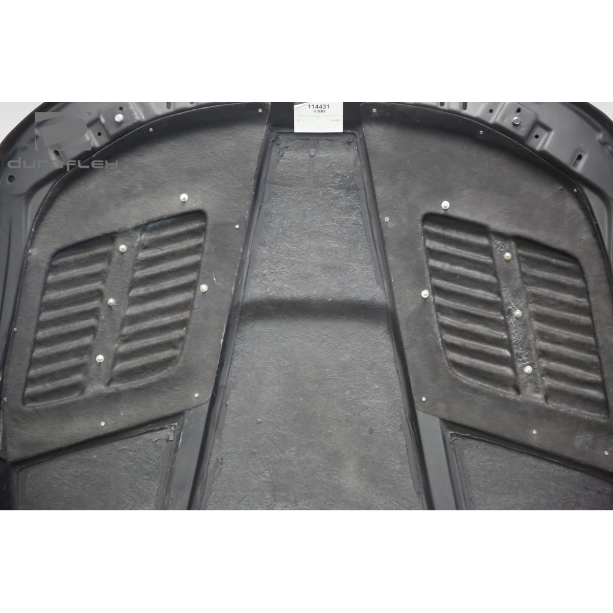 Modify your BMW 3-Series 2009 with our Exterior/Hoods - Top view of the hood parts with slight angle