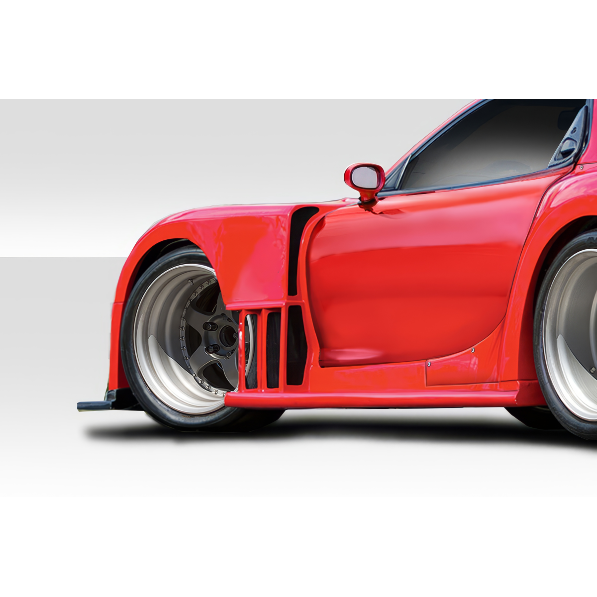 Modify your Mazda RX-7 1993 with our Exterior/Fenders - Angled view showing fender curvature and design