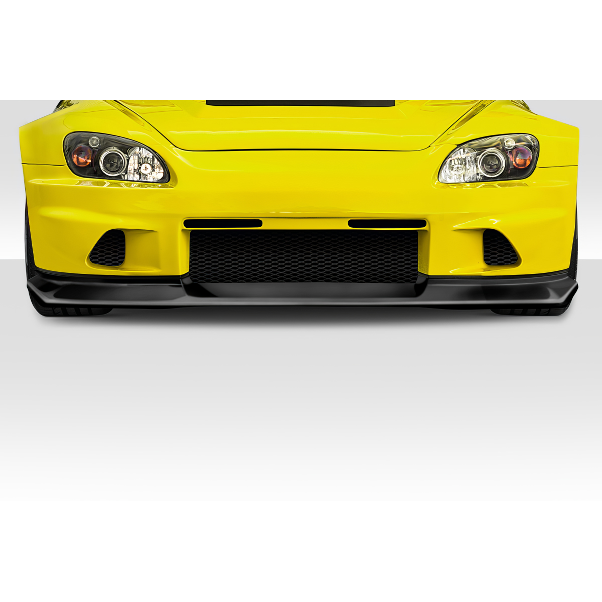 Modify your Honda S2000 2000 with our Exterior/Front Bumpers or Lips - Front view of bumper at eye level angle