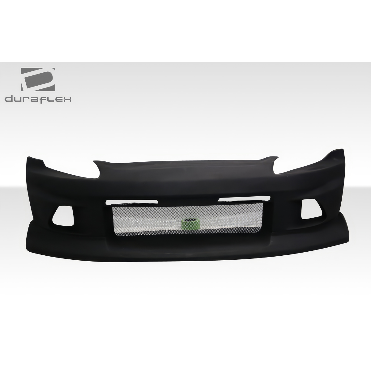 Modify your Honda S2000 2000 with our Exterior/Front Bumpers or Lips - Front view of the bumper part in black finish