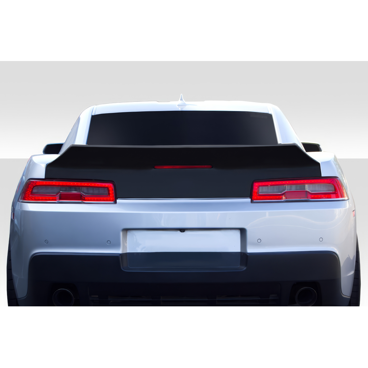 Modify your Chevrolet Camaro 2014 with our Exterior/Trunks - Rear angle view of Chevrolet Camaro trunk part
