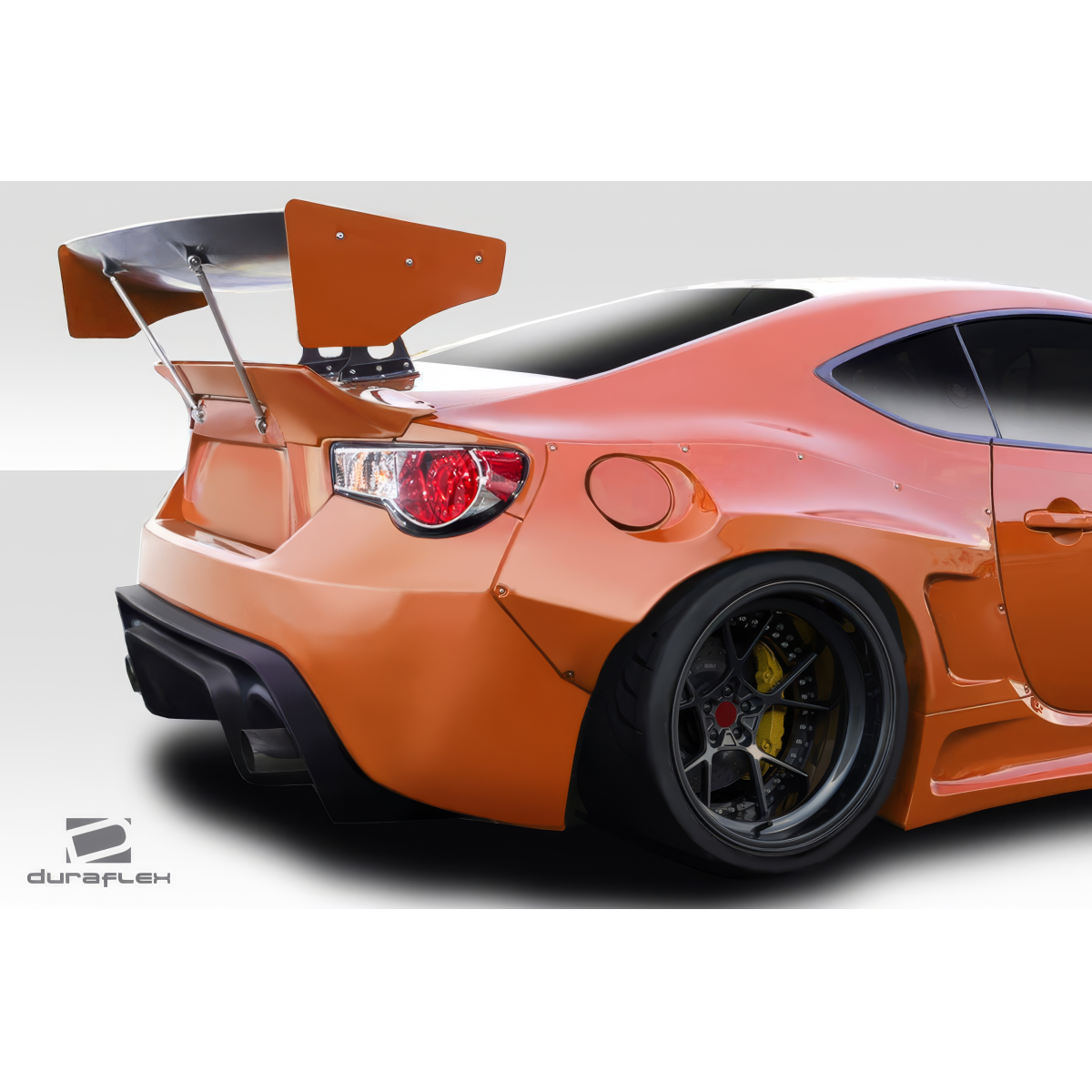 Modify your Subaru BRZ 2013 with our Exterior/Wings - Rear angle showing spoiler on Subaru BRZ