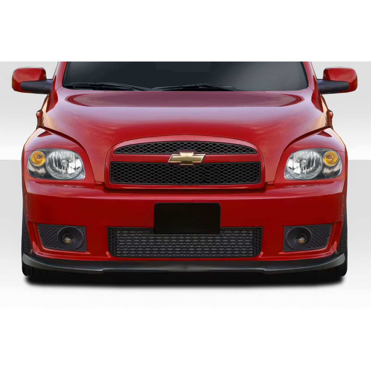 Modify your Chevrolet HHR 2008 with our Exterior/Front Bumpers or Lips - Front view of the vehicle at eye level