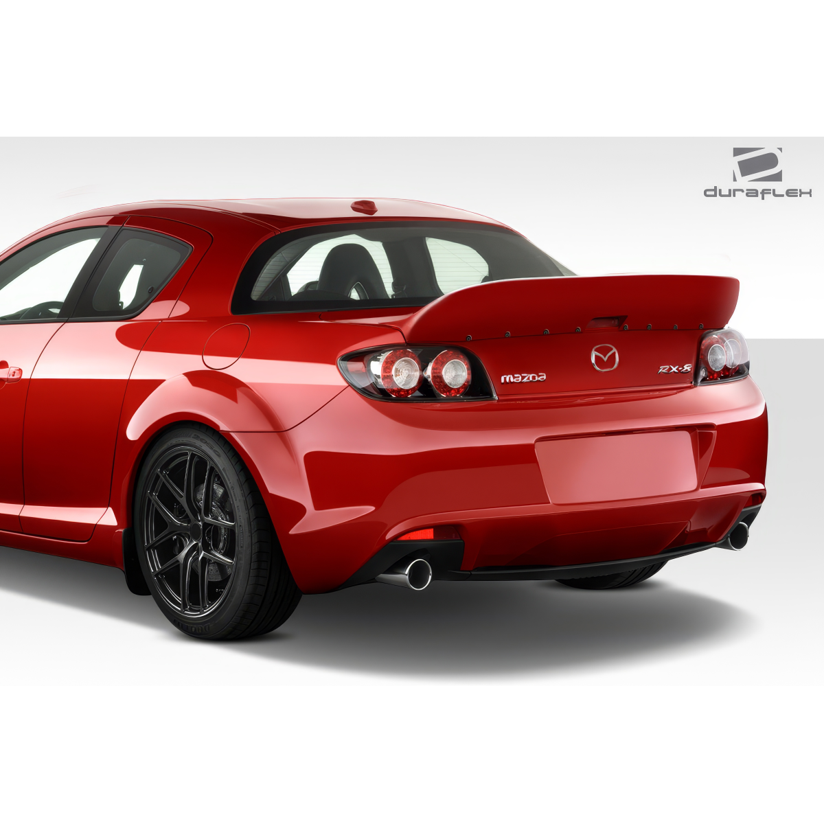 Modify your Mazda RX-8 2004 with our Exterior/Wings - The angle is rear three quarters view