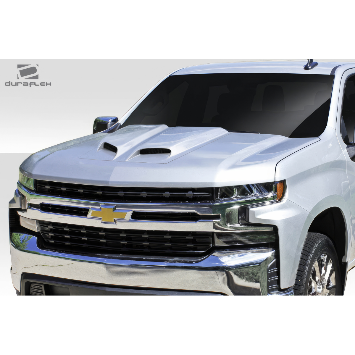 Modify your Universal   with our Exterior/Hoods - Front angle view of the vehicle hood