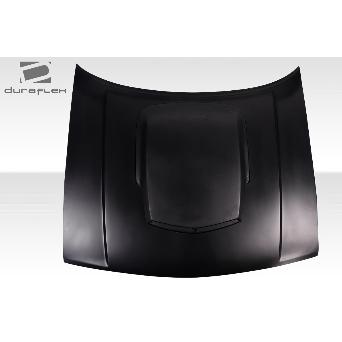 Modify your Dodge Challenger 2008 with our Exterior/Hoods - Top down view of a car hood