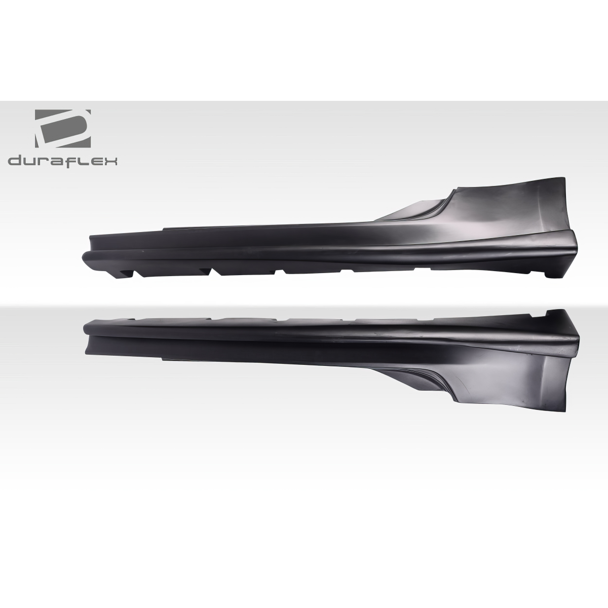 Modify your Nissan 370Z 2009 with our Exterior/Side Skirts - Parts viewed from side angle showcasing design