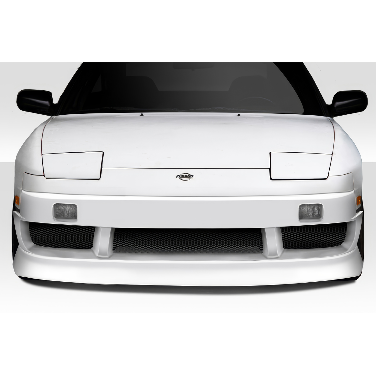 Modify your Nissan 240SX 1989 with our Exterior/Front Bumpers or Lips - Frontal view of Nissan 240SX bumper component