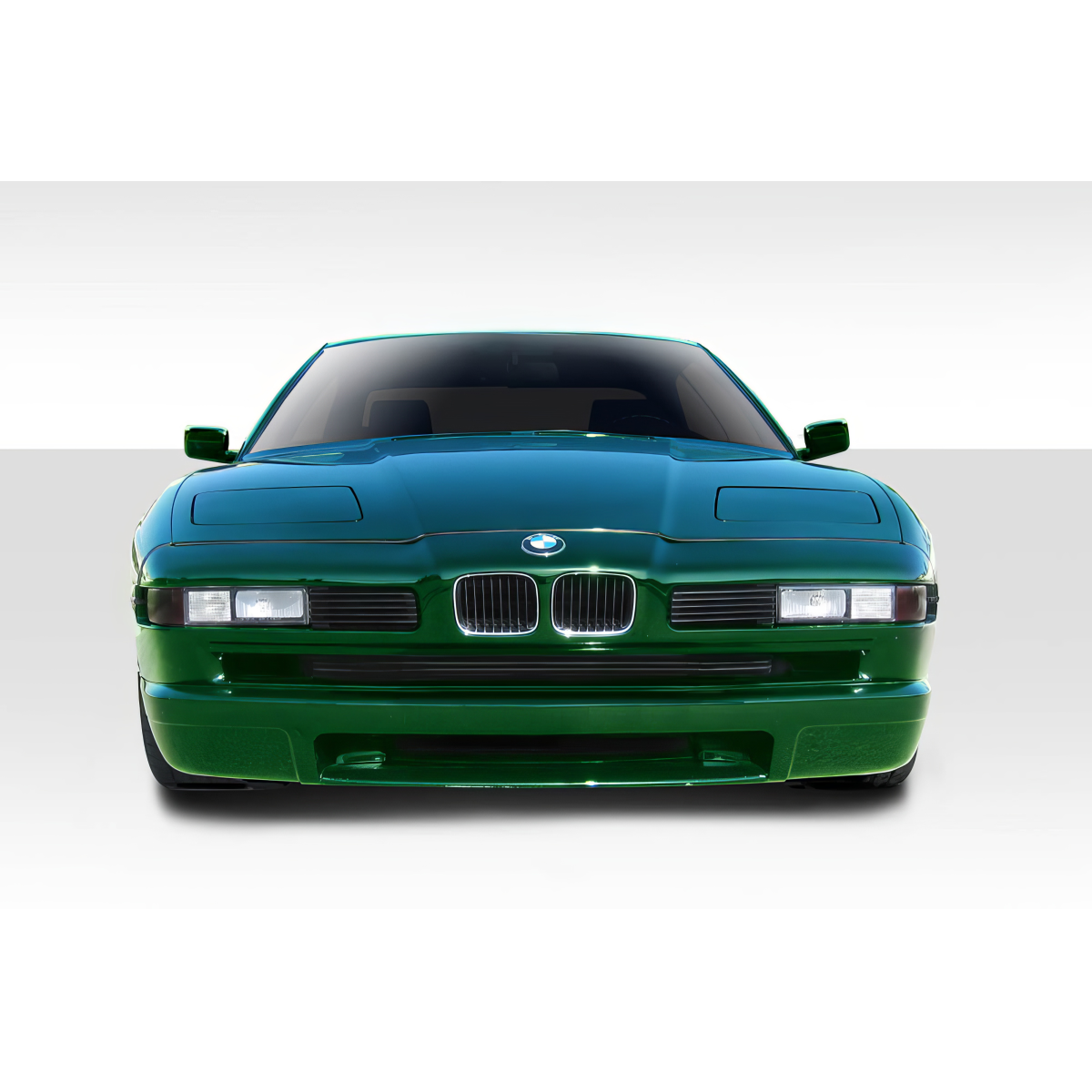 Modify your BMW 8-Series 1991 with our Exterior/Front Bumpers or Lips - Front view of the BMW 8 Series from eye level