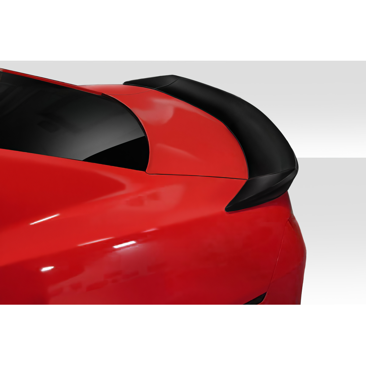 Modify your Chevrolet Camaro 2010 with our Exterior/Wings - Angle shows a rear three quarter view of the spoiler