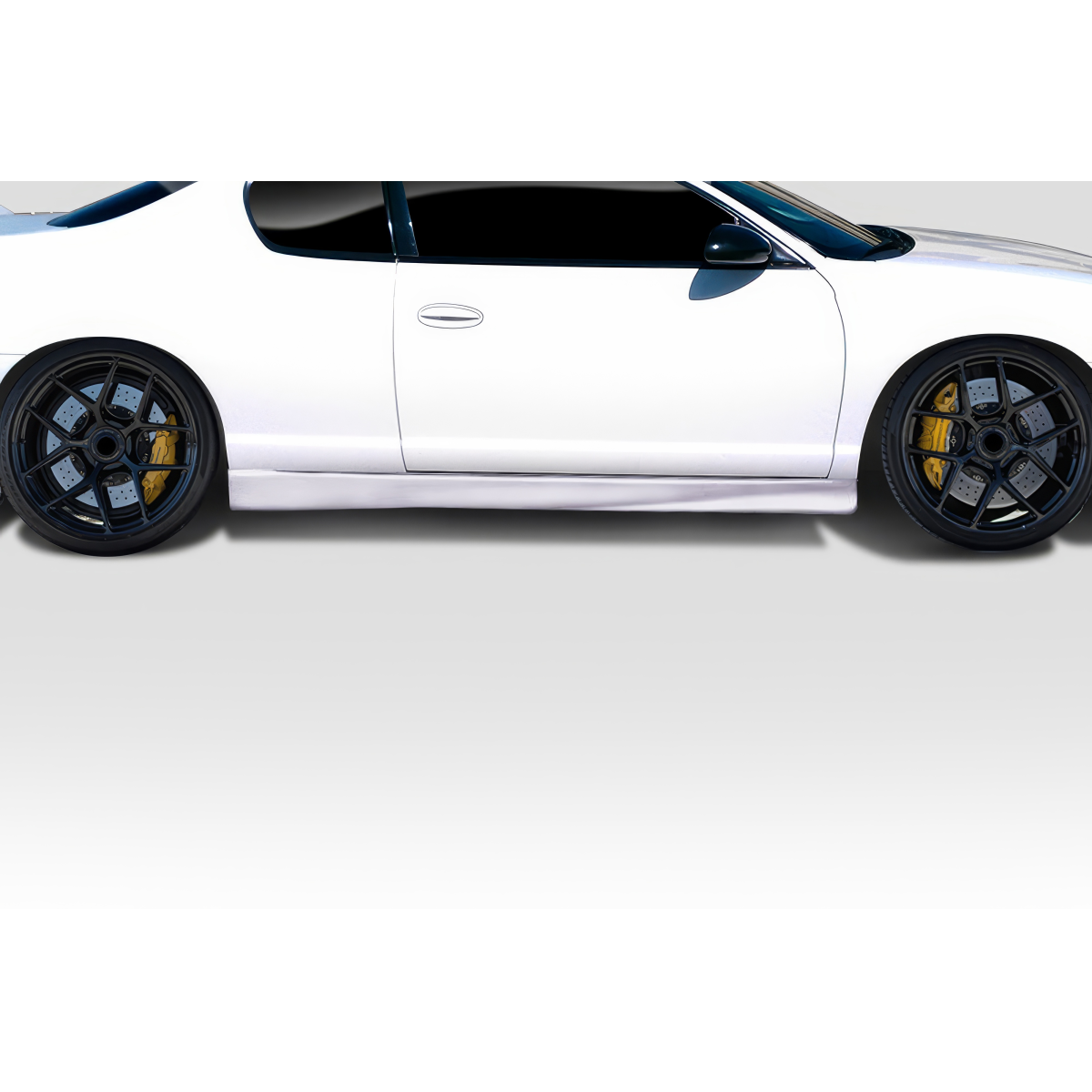 Modify your Chevrolet Monte Carlo 2000 with our Exterior/Side Skirts - Side view angle of vehicle part