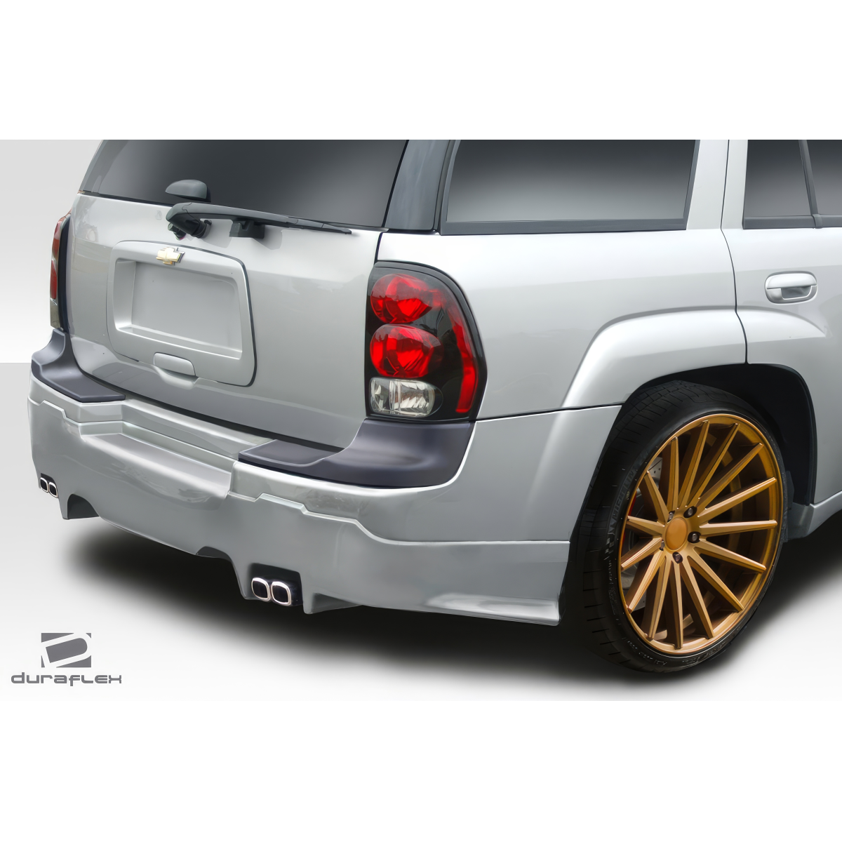 Modify your Chevrolet Trailblazer 2002 with our Exterior/Rear Bumpers - Rear angle view of Chevrolet Trailblazer part