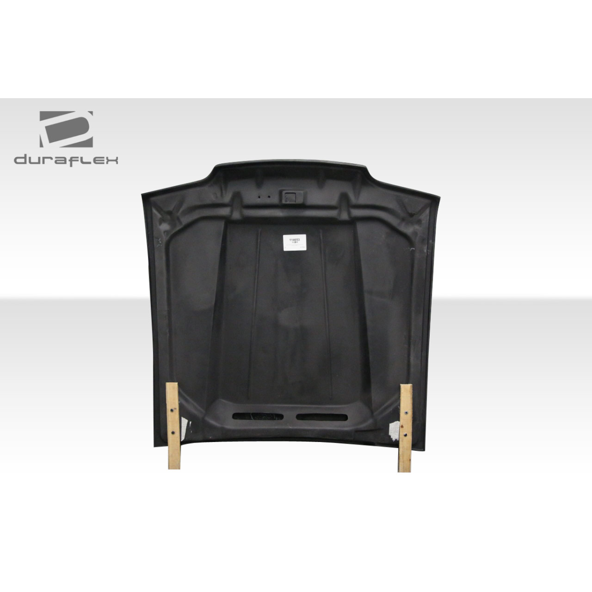 Modify your Ford Mustang 1987 with our Exterior/Hoods - The part is viewed from a straight angle