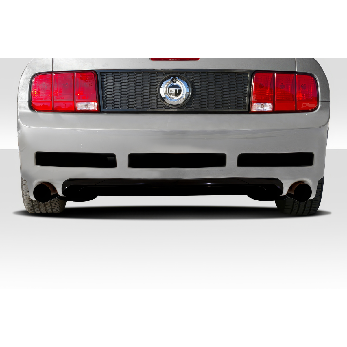 Modify your Ford Mustang 2005 with our Exterior/Complete Body Kits - Viewed from directly behind the vehicle