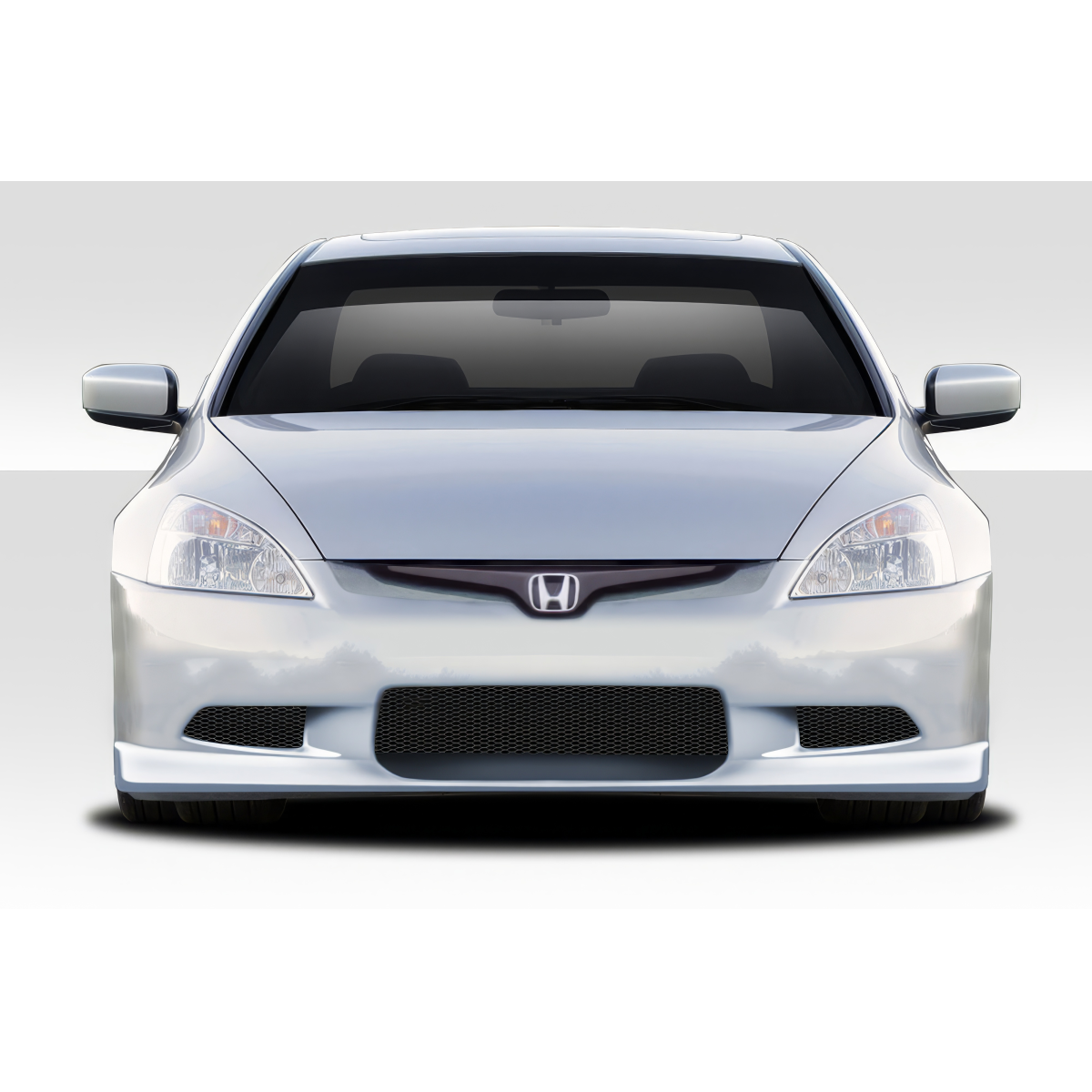 Modify your Honda Accord 2003 with our Exterior/Front Bumpers or Lips - Front view of vehicle at straight angle