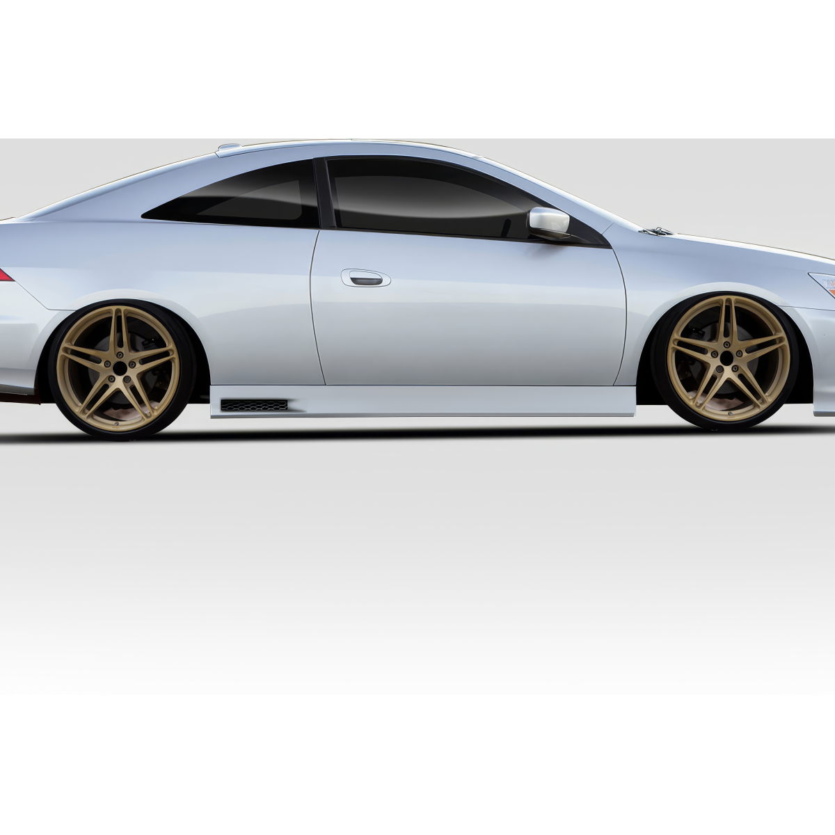 Modify your Honda Accord 2003 with our Exterior/Complete Body Kits - Side profile view of car at a slight angle