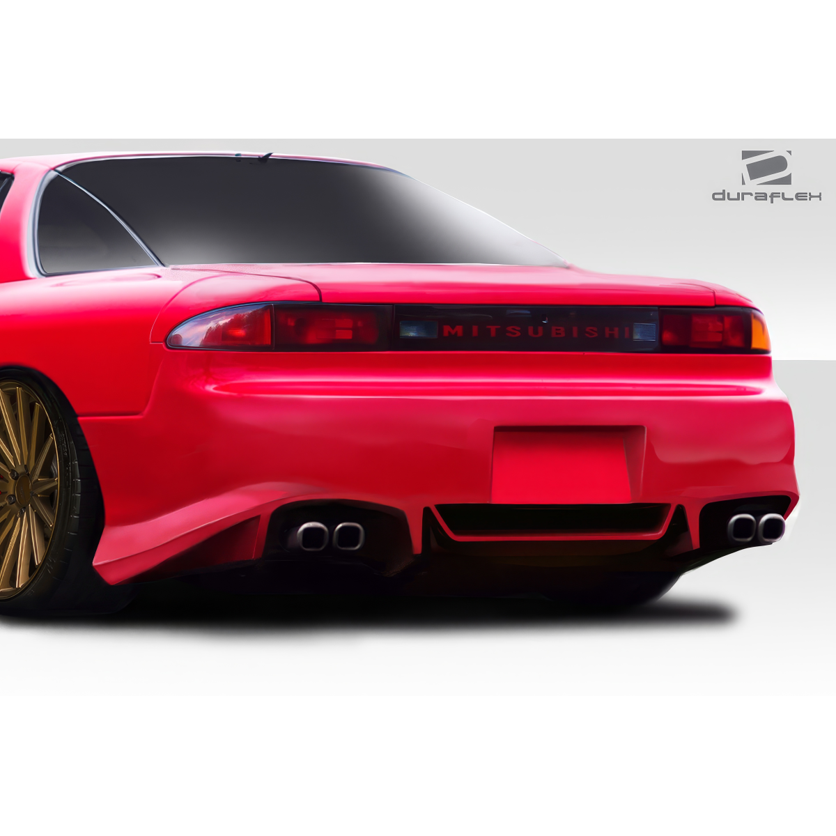 Modify your Mitsubishi 3000GT 1991 with our Exterior/Rear Bumpers or Lips - Viewed from slight angle rear quarter