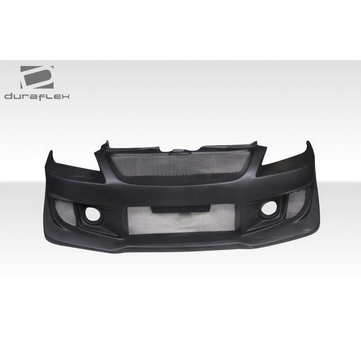 Modify your Mitsubishi Lancer 2004 with our Exterior/Front Bumpers or Lips - Front view of bumper part at a slight angle