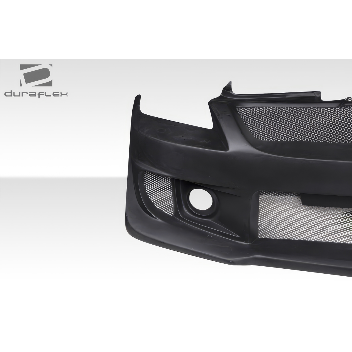 Modify your Mitsubishi Lancer 2004 with our Exterior/Front Bumpers or Lips - Part is viewed from a slightly angled top-down perspective