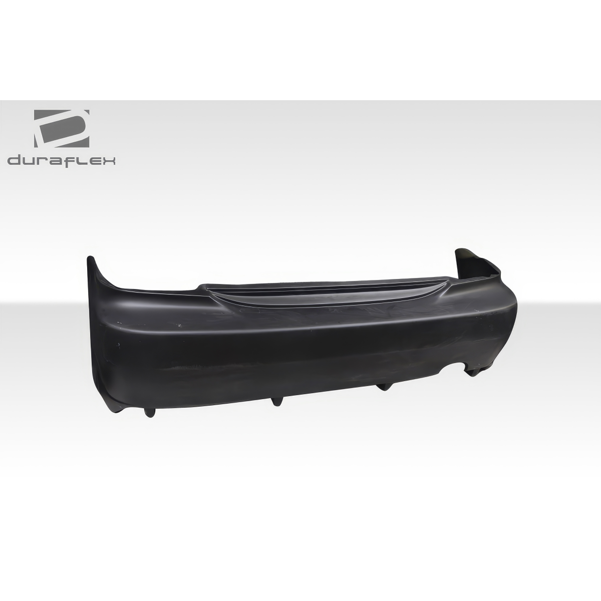 Modify your Mitsubishi Lancer 2004 with our Exterior/Rear Bumpers or Lips - Side angle view of the rear bumper part