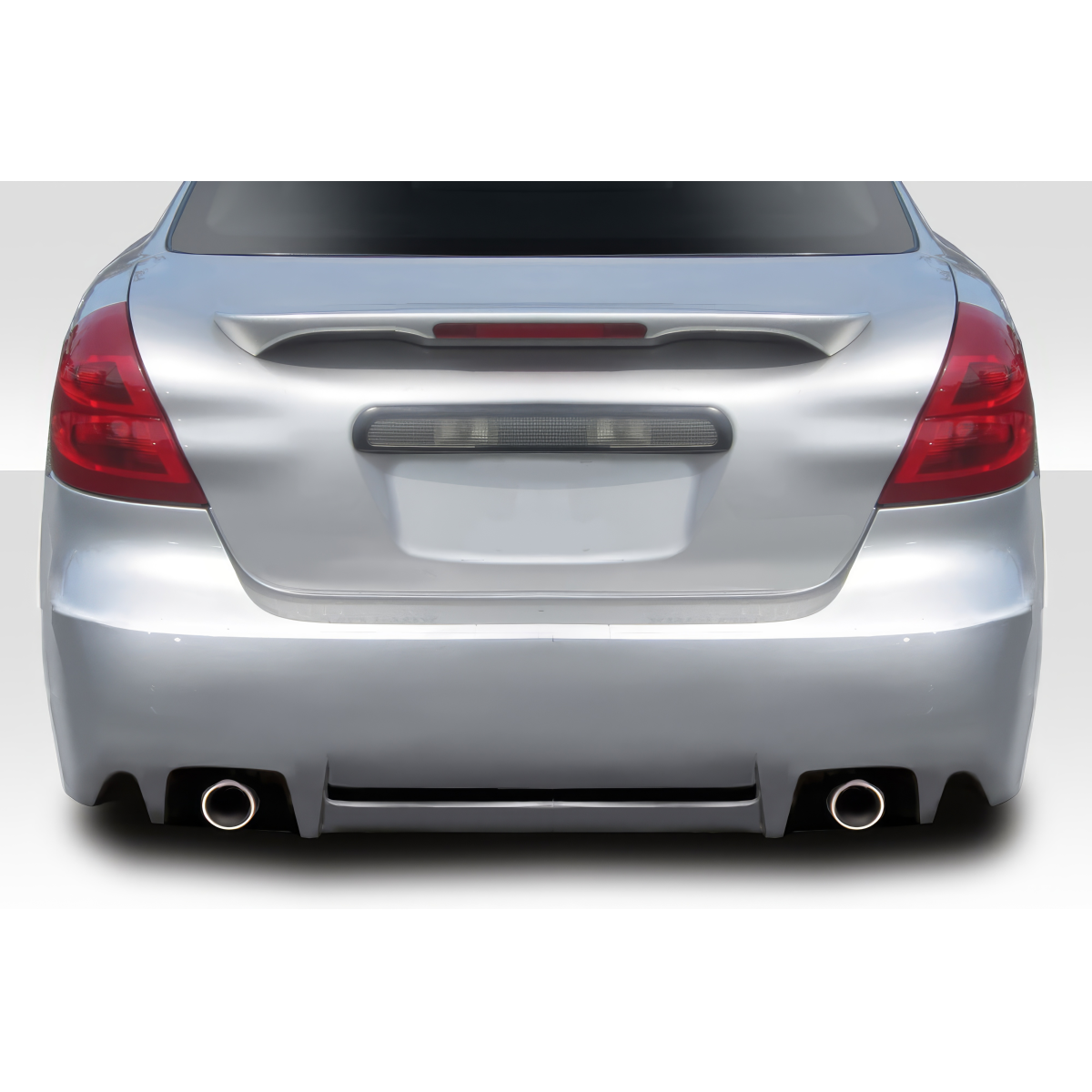 Modify your Pontiac Grand Prix 2004 with our Exterior/Rear Bumpers or Lips - Rear view at a slight angle